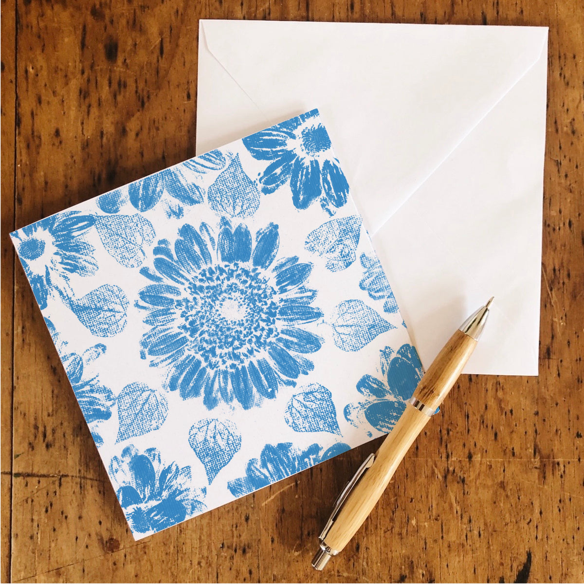 Botanical Mandala Floral Greeting Cards set of 4
